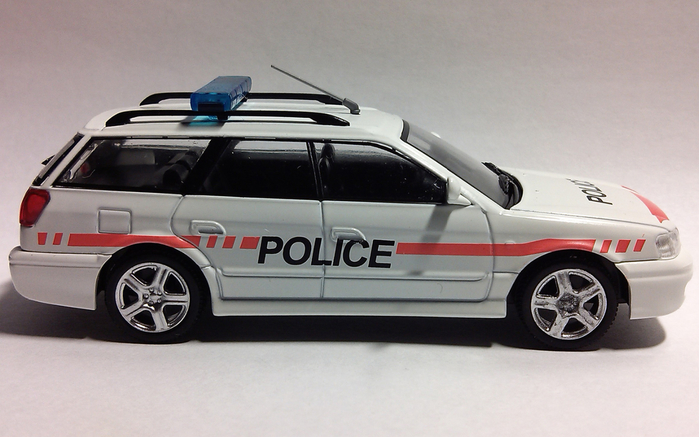 Полицейские машины мира №58 SUBARU LEGACY. Полиция Швейцарии   в городе Липецк, фото 6, телефон продавца: +7 (952) 594-08-72