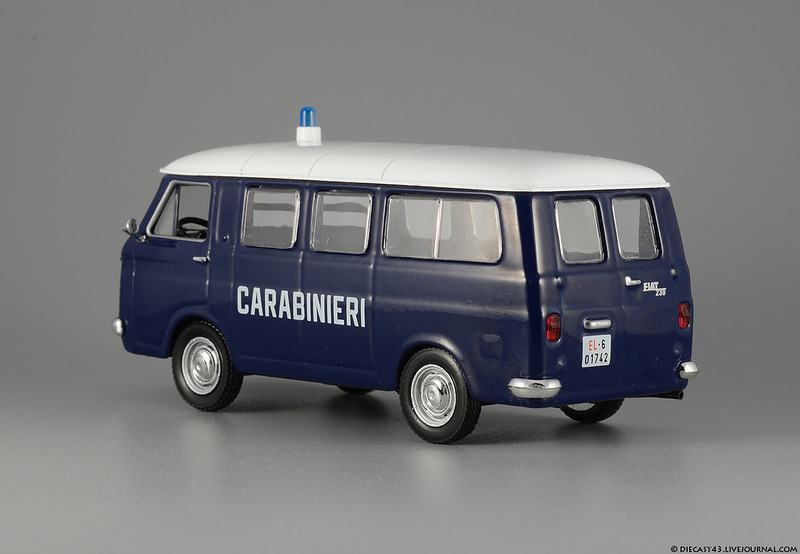 Полицейские машины мира №2 FIAT 238 CARABINIERI 1967.Полиция италии   в городе Липецк, фото 4, телефон продавца: +7 (952) 594-08-72