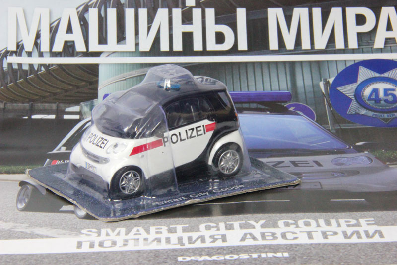 Полицейские машины мира №45 SMART CITY COUPE,полиция австрии   в городе Липецк, фото 4, Модели