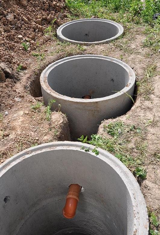 Септики из бетонных колец под ключ в городе Тула, фото 1, телефон продавца: +7 (903) 841-77-62