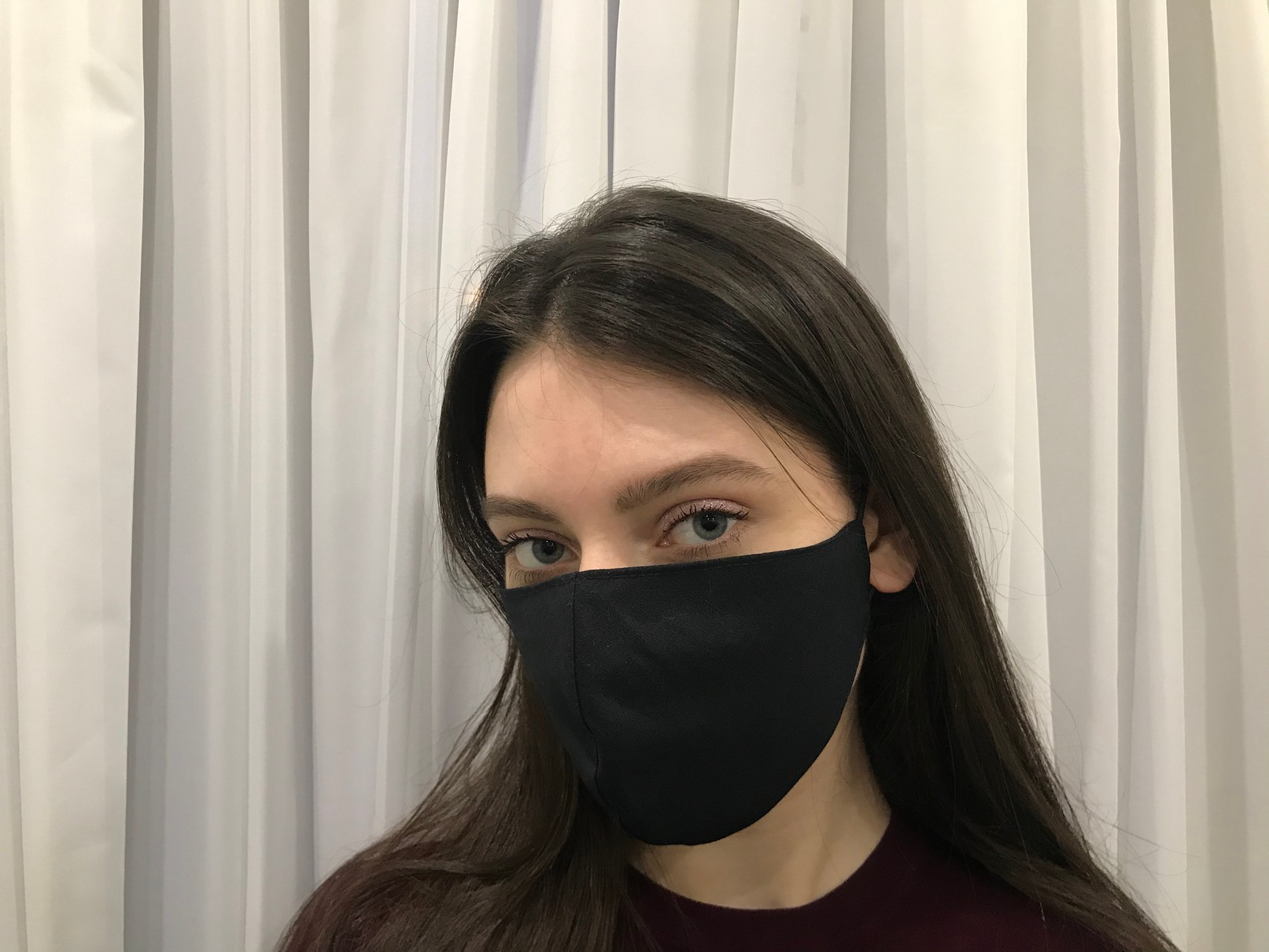 Многоразовая двусторонняя защитная маска всего за 200р в городе Москва, фото 2, телефон продавца: +7 (903) 539-00-18