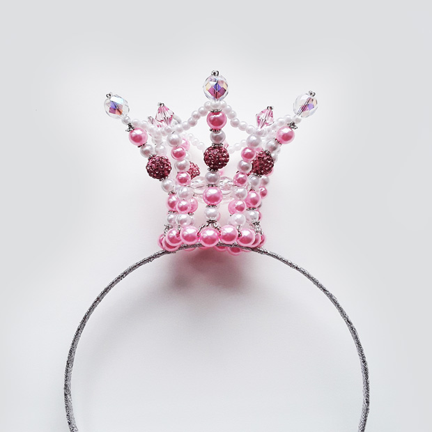 Украшение для девочки. Розовая корона в городе Москва, фото 2, телефон продавца: +7 (917) 545-26-25