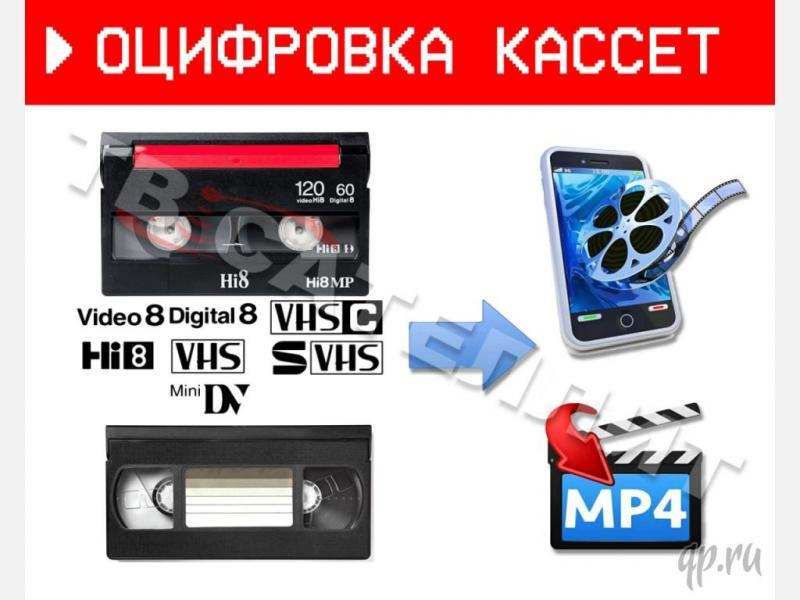 Оцифровка (перезапись) видеокассет VHS в городе Майкоп, фото 2, Адыгея