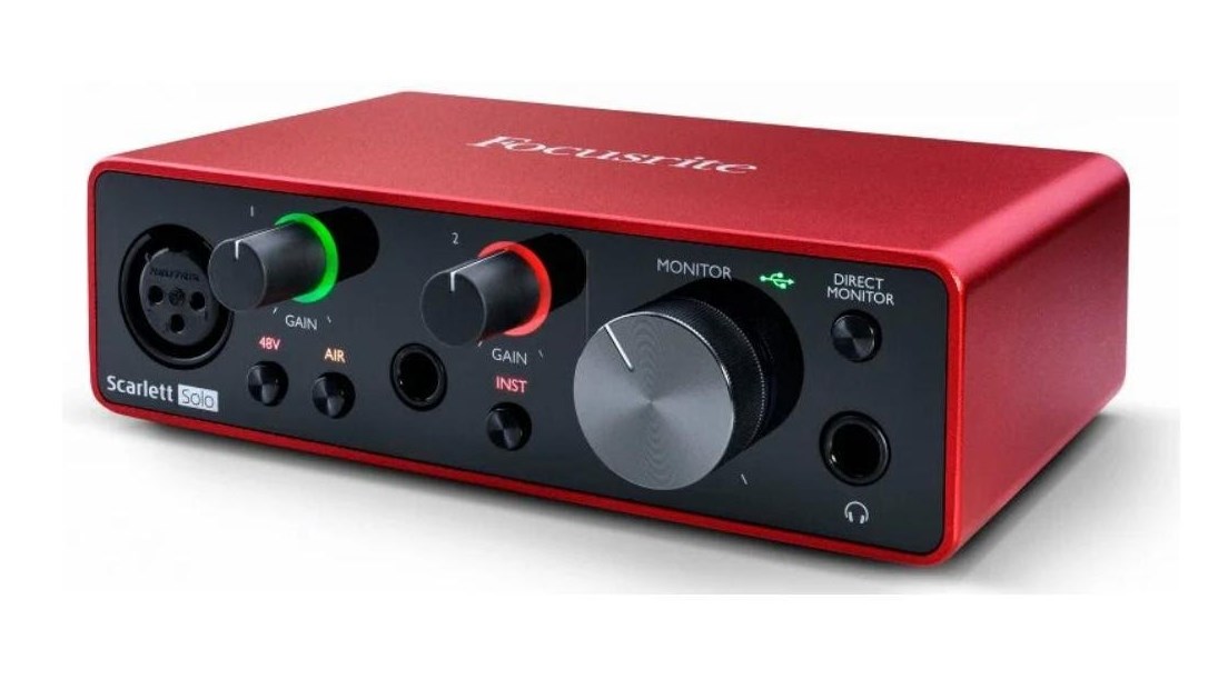 Focusrite Scarlett Solo 3rd Gen в городе Киров, фото 3, Аксессуары для музыкальных инструментов