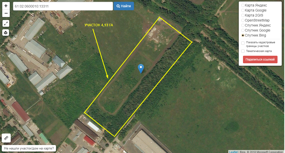 Продам земельный участок площадью - 5 Га рядом с ТЦ МЕГА ( Ростов - Аксай ) в городе Аксай, фото 4, Продажа земли промышленного назначения