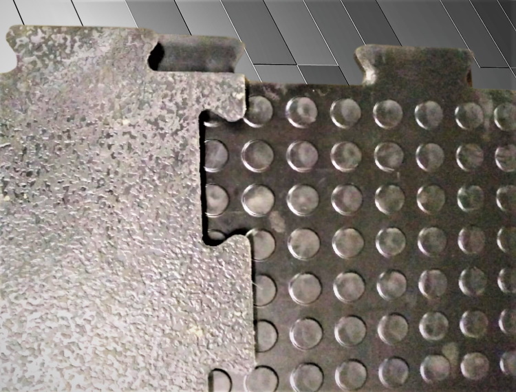 Напольное покрытие из резиновых модулей Double rubber для промышленных помещений в городе Развилка, фото 1, Московская область