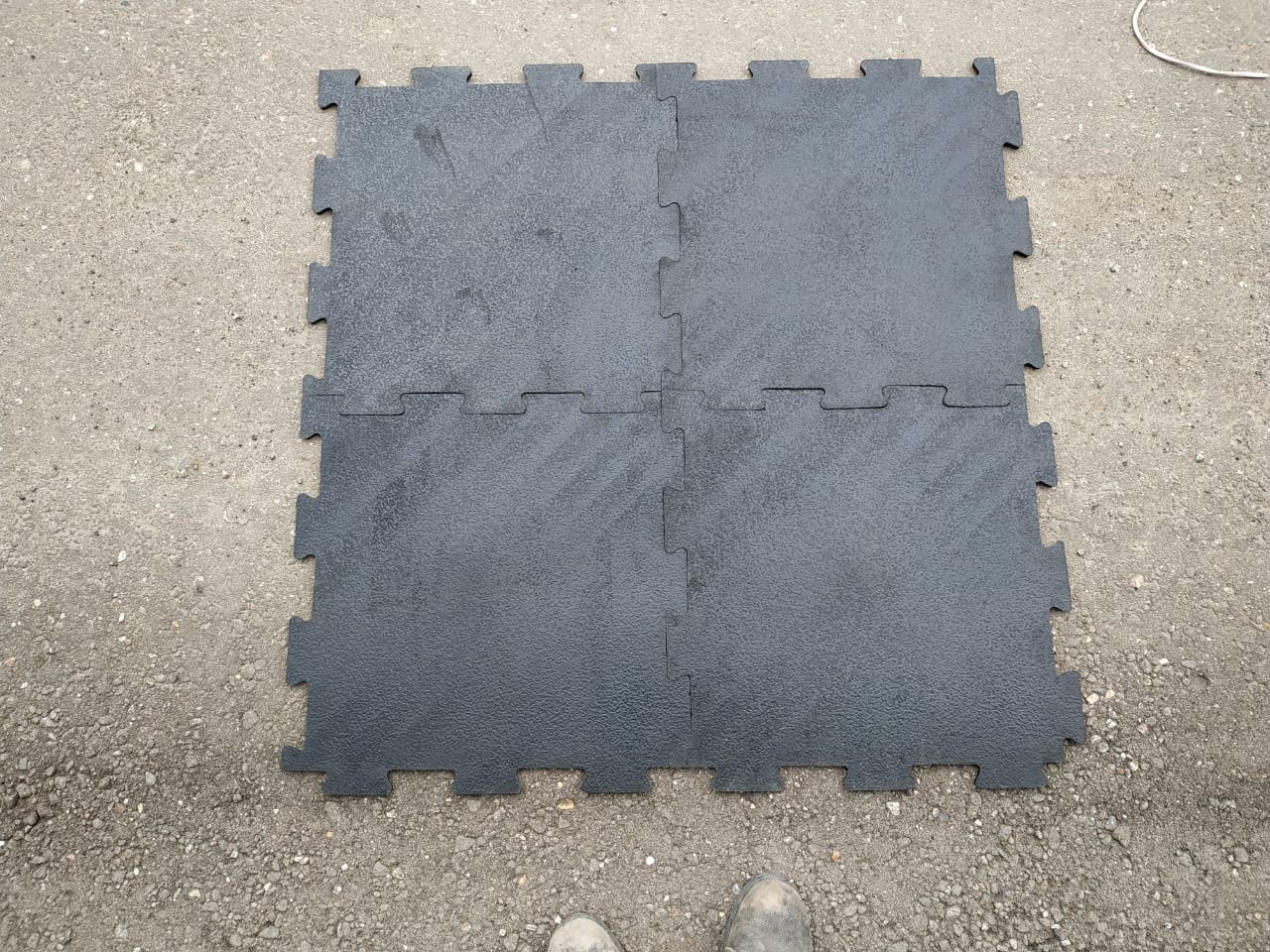 Напольное покрытие из резиновых модулей Double rubber для промышленных помещений в городе Развилка, фото 2, телефон продавца: +7 (495) 969-75-83
