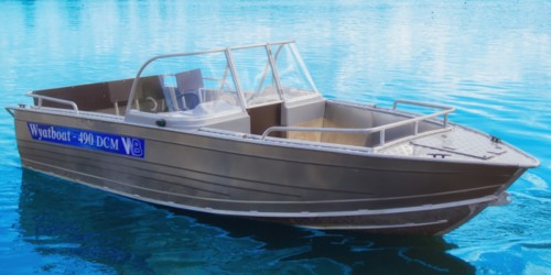 Купить лодку (катер) Wyatboat-490 TDCM в городе Углич, фото 1, телефон продавца: +7 (915) 991-48-19