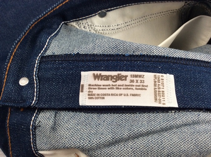 Джинсы Wrangler 13 MWZ Cowboy Cut 36x33 в городе Москва, фото 9, телефон продавца: +7 (903) 549-22-17