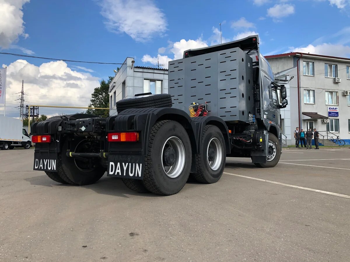 Седельный тягач на сжатом метане (КПГ) Dayun CGC4250, 6х4, Euro V в городе Челябинск, фото 3, телефон продавца: +7 (908) 584-00-55