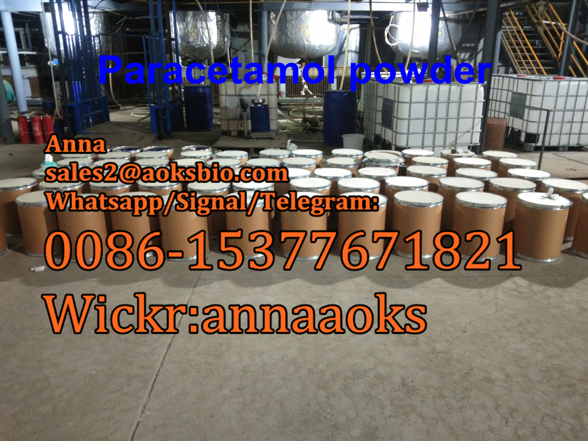Paracetamol supplier acetaminophen powder cas 103-90-2,sales2@aoksbio.com,Whatsapp:0086-15377671821 в городе Москва, фото 2, стоимость: 50 руб.
