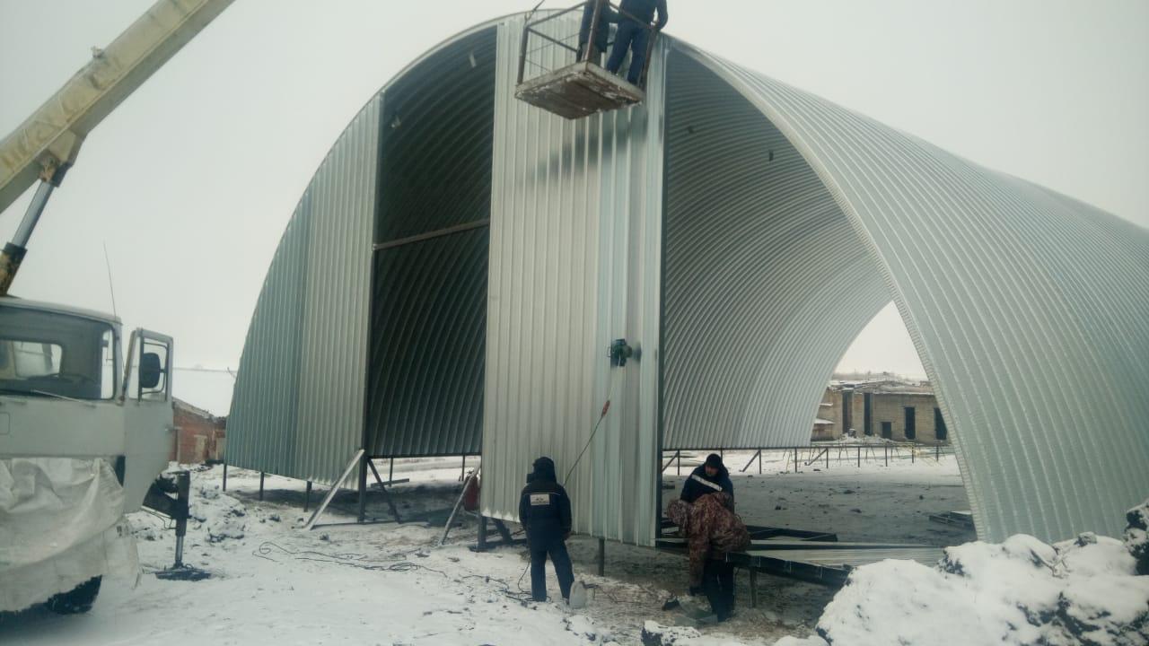 Строительтво ангаров, складов, зернохранилищ под ключ в городе Белгород, фото 3, стоимость: 6 500 руб.