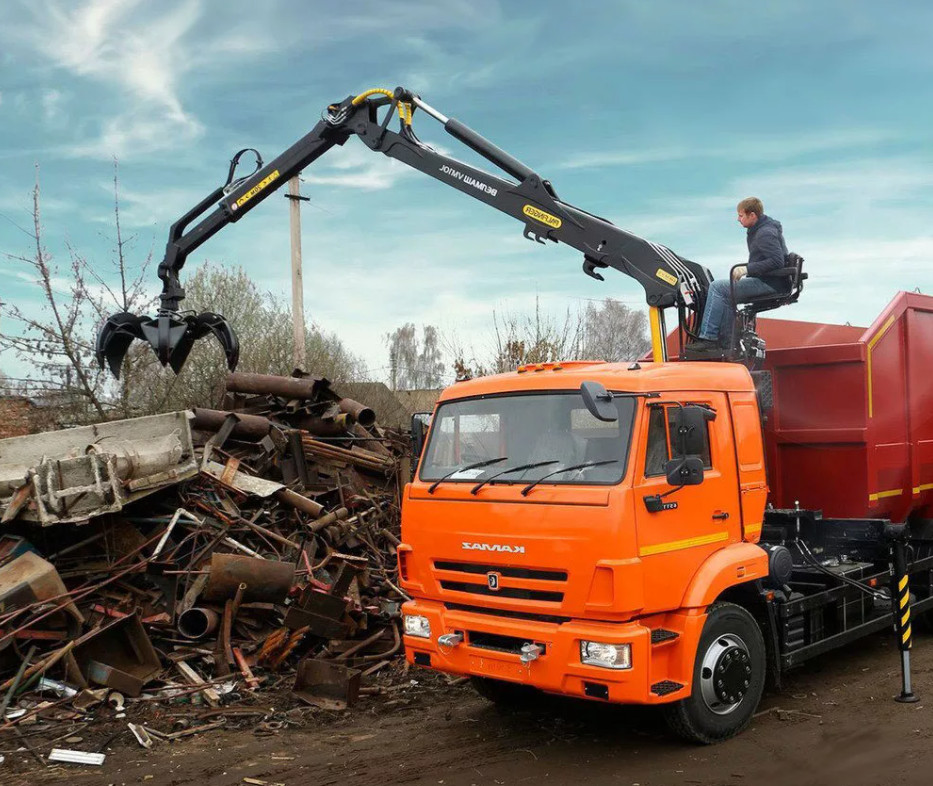 Ломовоз Новая Усмань Воронеж металловоз в городе Воронеж, фото 3, Аренда спецтехники и вывоз отходов