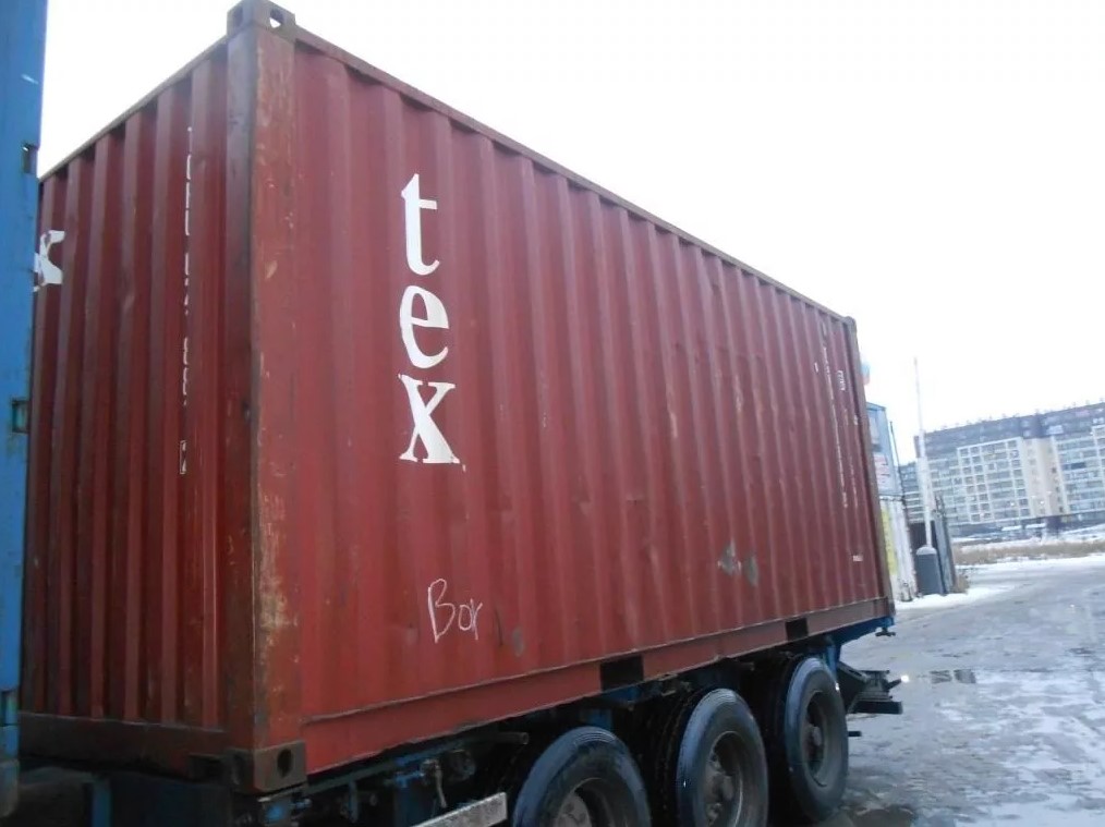 Купить контейнер 20 футов б у дешево в городе Санкт-Петербург, фото 1, стоимость: 110 000 руб.
