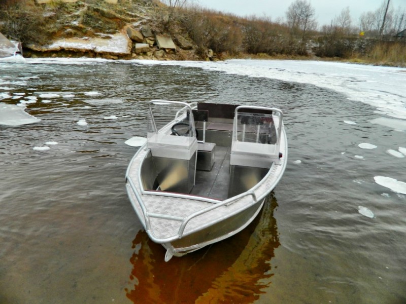 Купить лодку (катер) Wyatboat-430 DC в городе Рыбинск, фото 10, Моторные лодки