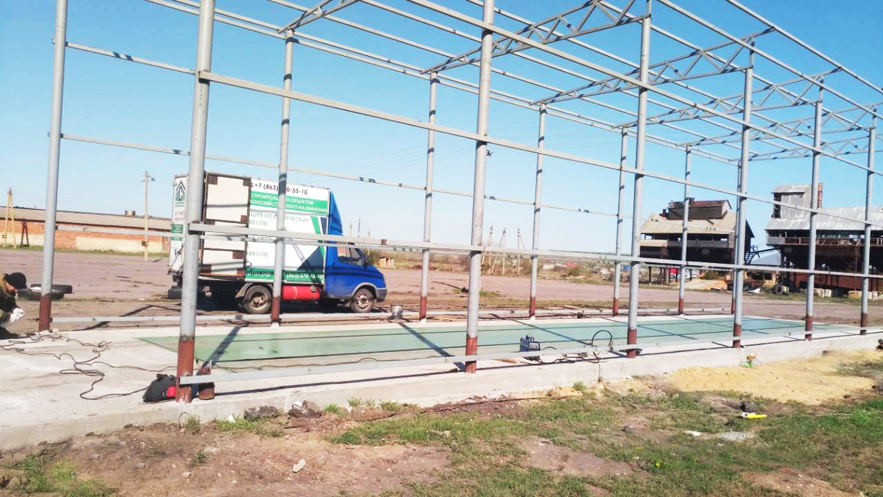 Автомобильные весы АСП 60 тонн 12 метров в приямок в городе Белгород, фото 8, Установка оборудования