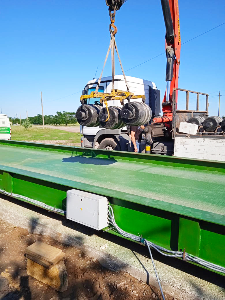 Автомобильные весы АСП 100 тонн 24 метра на поверхности в городе Белгород, фото 1, Белгородская область