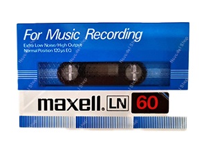 Аудиокассета Maxell LN60 for Music Recording. в городе Санкт-Петербург, фото 1, Другое
