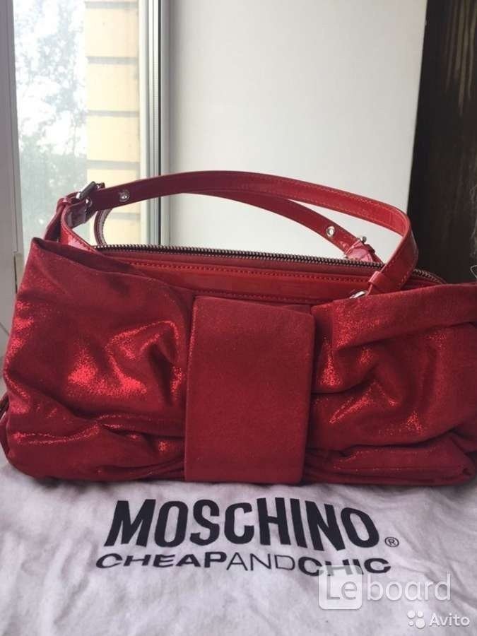 Сумка moschino италия красная замша натуральная лазерная лак кожа бант принт дизайн декор топ лакова в городе Москва, фото 5, телефон продавца: +7 (905) 721-56-56