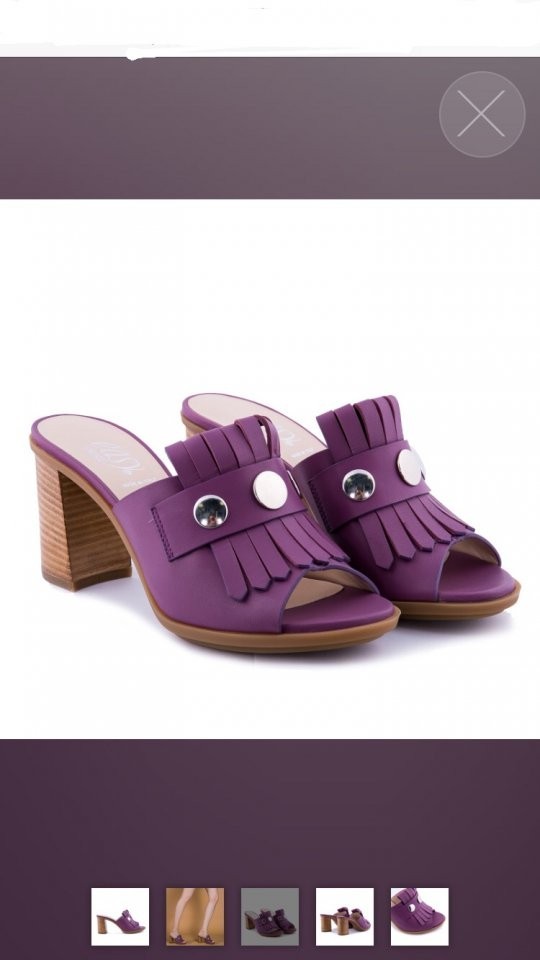 Сабо loriblu италия 39 размер кожа сиреневые фиолетовые каблук 8 см босоножки обувь женская лето в городе Москва, фото 1, телефон продавца: +7 (905) 721-56-56