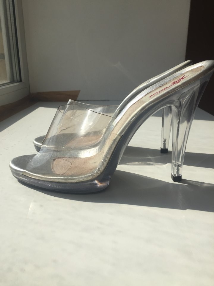 Босоножки сабо echo hollywood 39 размер силикон прозрачные платформа каблук кожа стелька кожаные жен в городе Москва, фото 2, Женская обувь