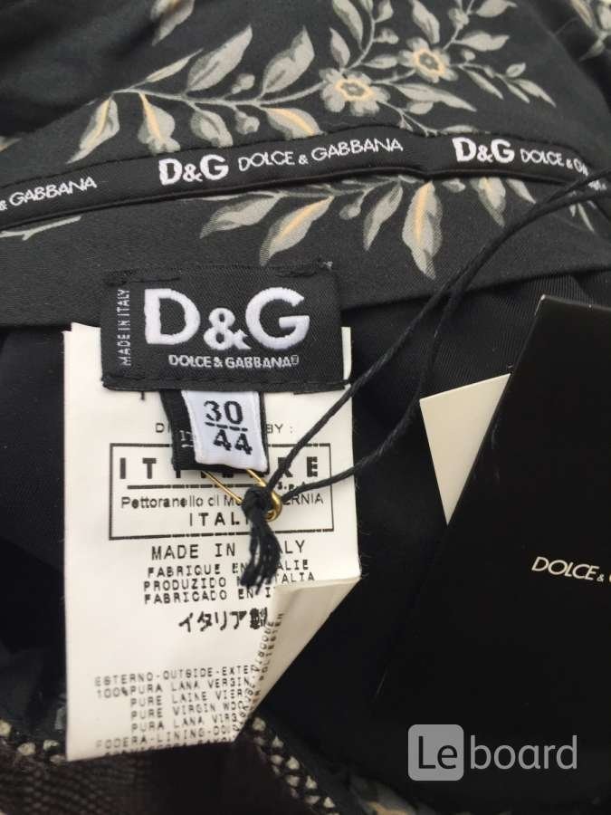 Юбка новая dolce&gabbana; италия шерсть 46 м клёш миди серая твид теплая карманы в городе Москва, фото 2, телефон продавца: +7 (905) 721-56-56