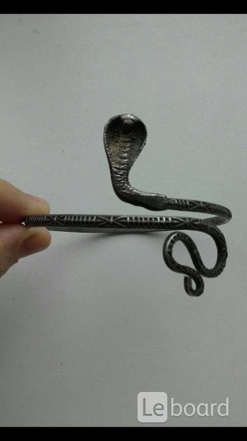 Браслет на руку кобра змея клеопатра бижутерия украшения топ металл аксессуар 46 в городе Москва, фото 6, Бижутерия
