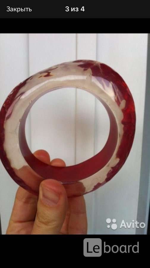 Браслет новый miss sixty красный прозрачный пластик широкий круглый бижутерия вишневый размер средни в городе Москва, фото 6, телефон продавца: +7 (905) 721-56-56