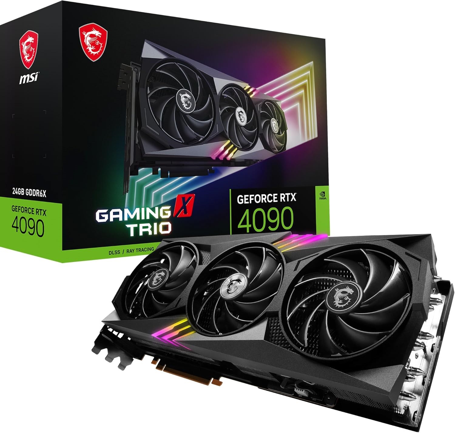 Видеокарта Msi GeForce RTX 4090 Gaming X Trio 24G в городе Москва, фото 1, Московская область