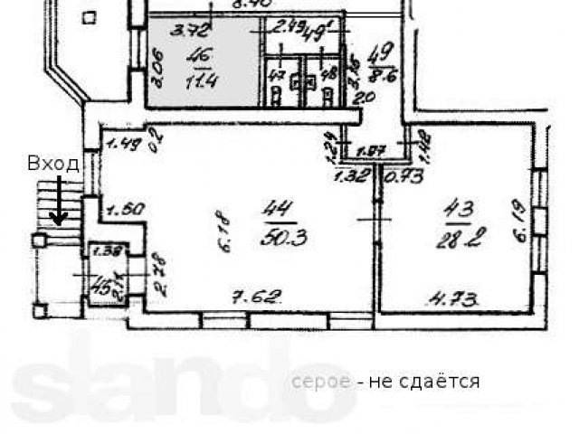 сдам помещение 79 м.кв. под офис в центре города в городе Великий Новгород, фото 7, Аренда помещений свободного назначения