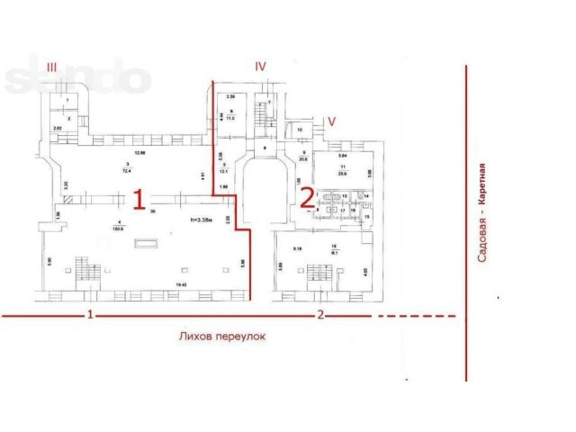 Продажа арендного бизнеса , Лихов пер. 5 в городе Москва, фото 2, стоимость: 76 128 720 руб.